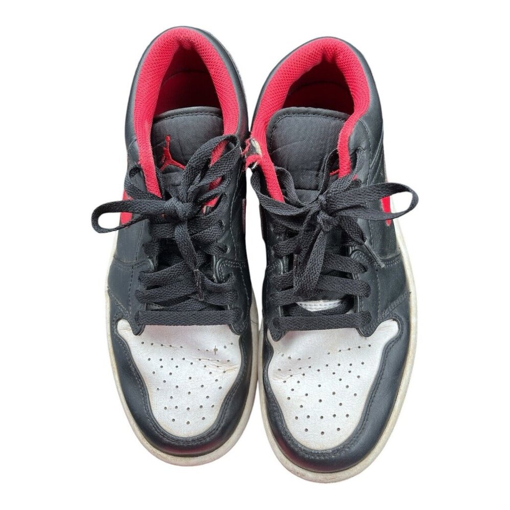 Nike AIR JORDAN 1 Low White Toe, 553558-063, Size 8 (2022)